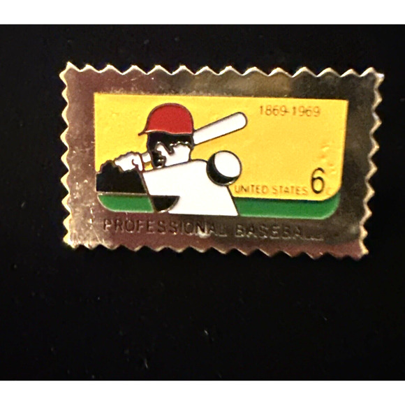 Postage Stamp Pins USPS Collectible Babe Ruth, Baseball, Buffalo, Love Vintage - Picture 3 of 6